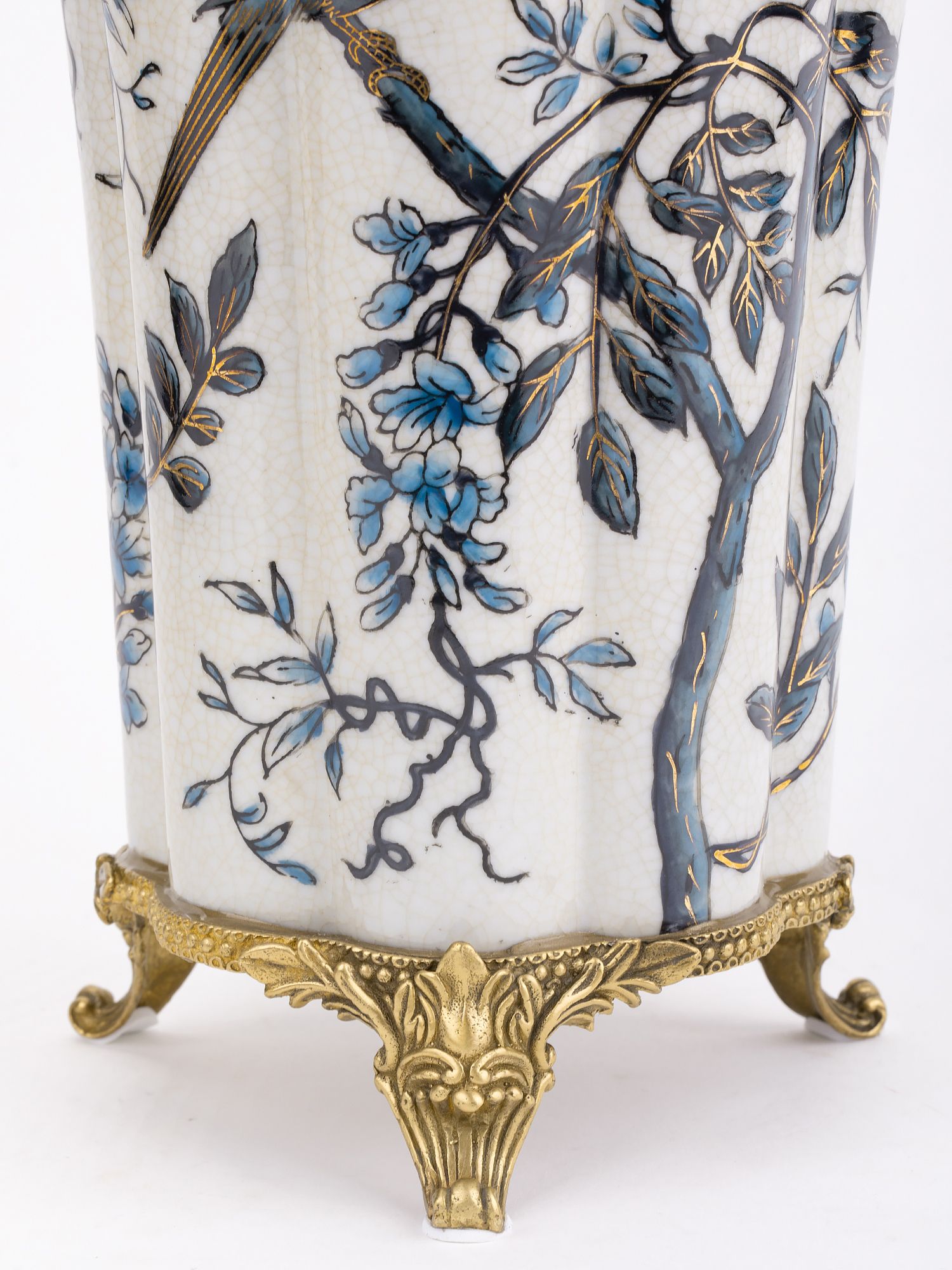 Ваза со стрекозой Glasar 31G1757/A1159HC/HX1611