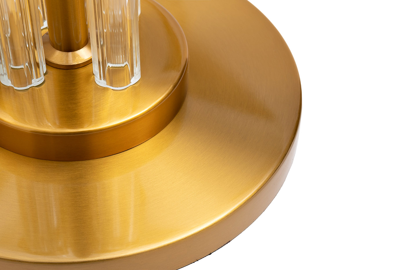 Торшер со стеклянным основанием Garda Decor K2CPF-07234