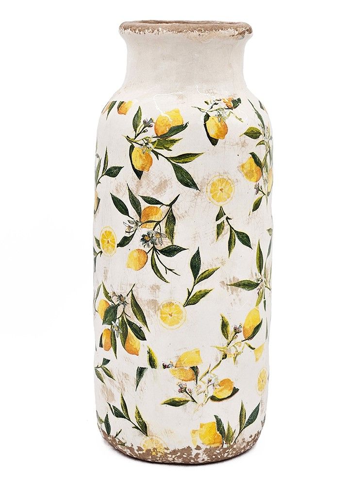 Ваза с лимонами Glasar C5612