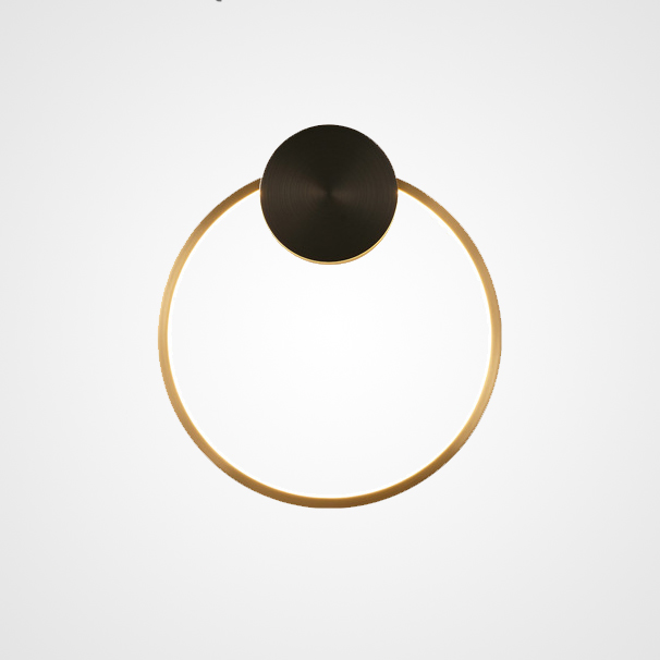 Настенный светильник WOLKE WALL D30 Brass by ImperiumLoft