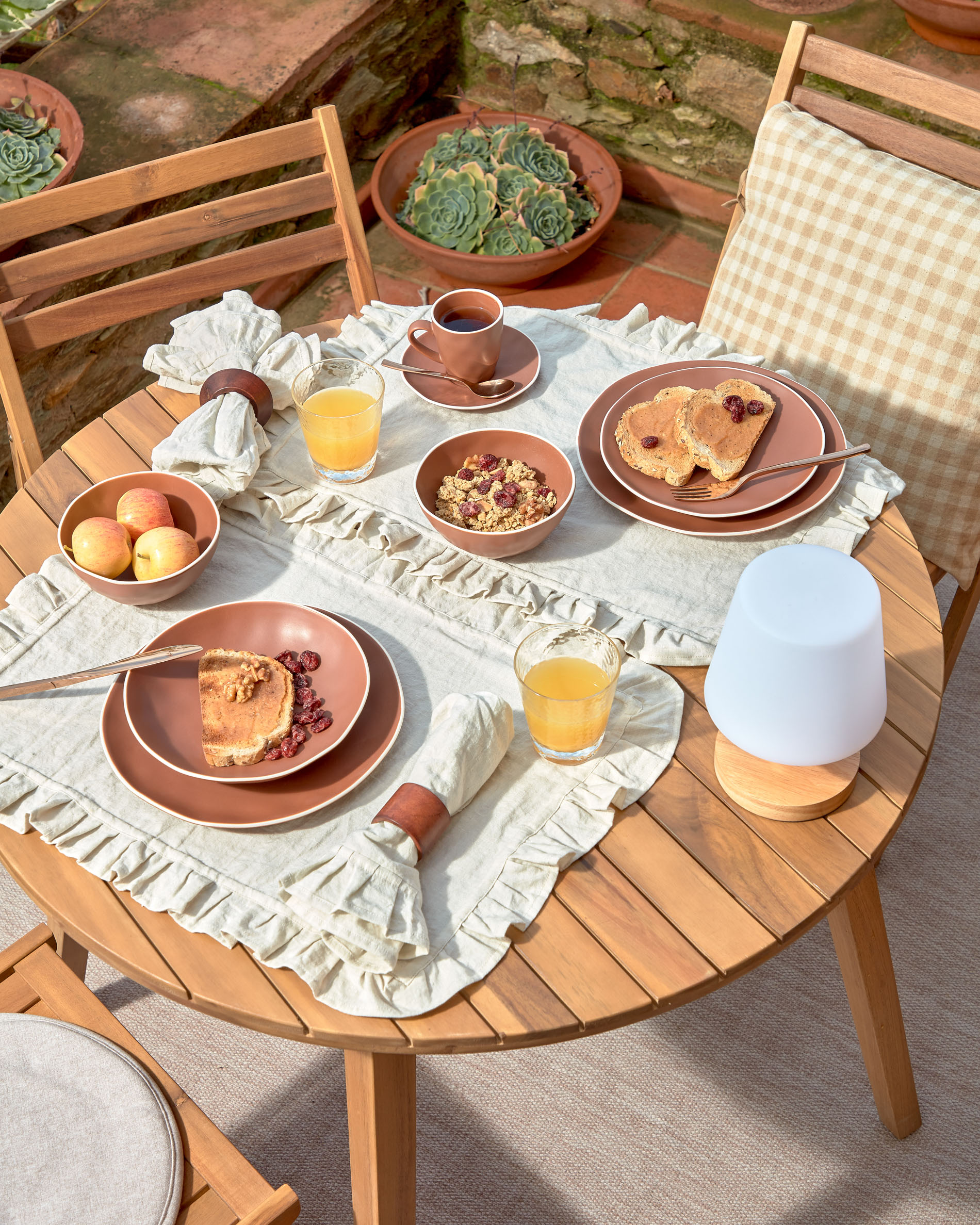 Набор колец для салфеток Tamar 2шт, дерево La Forma (ex Julia Grup)