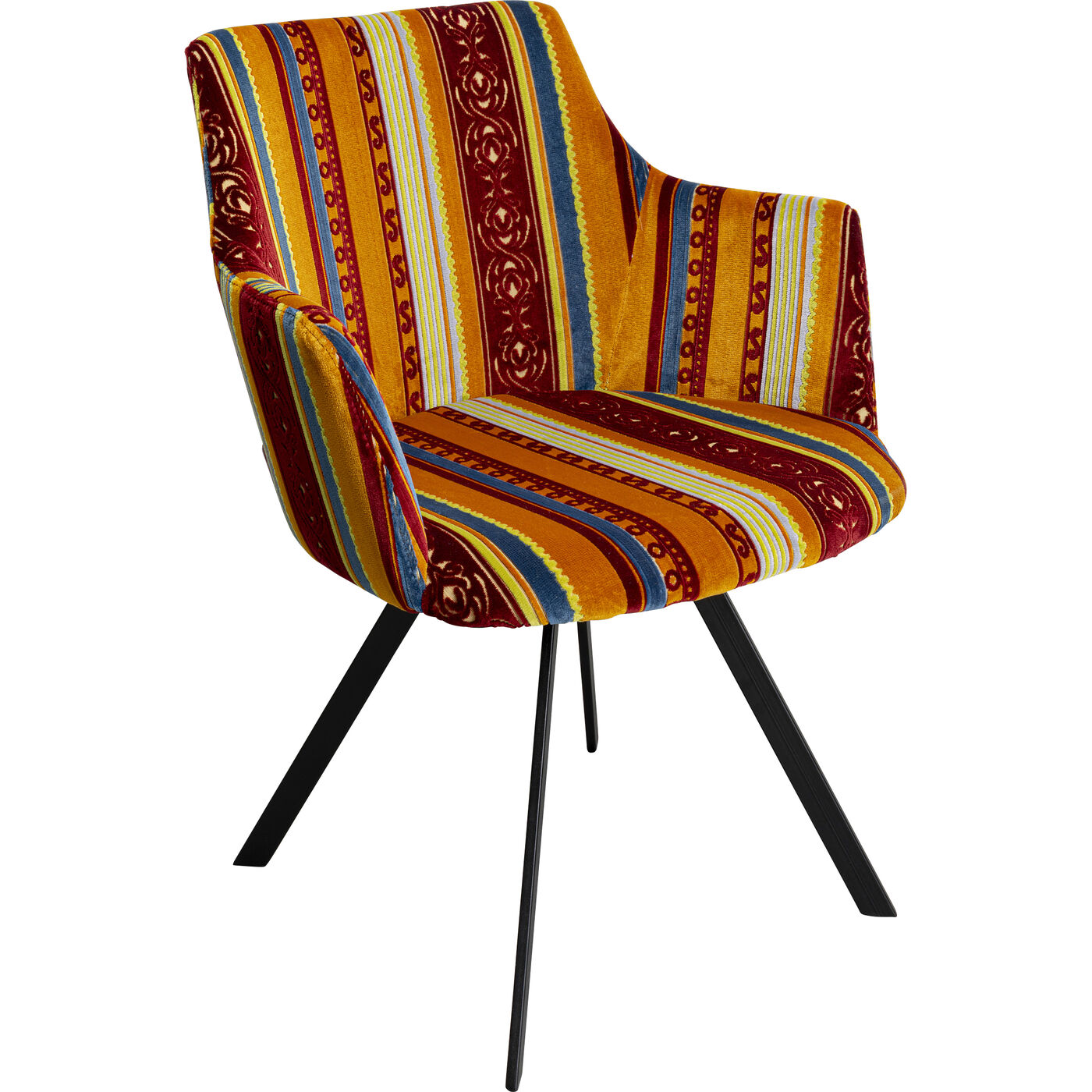 Кресло вращающееся Lady Loco Very British KARE 70417