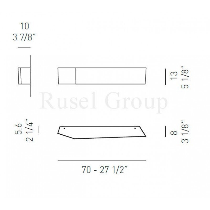 Настенный светильник AXO LIGHT SHATTER AP E