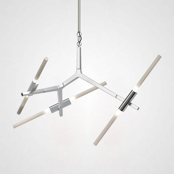 Люстра Агнес Chandelier Summer 6 Silver by ImperiumLoft