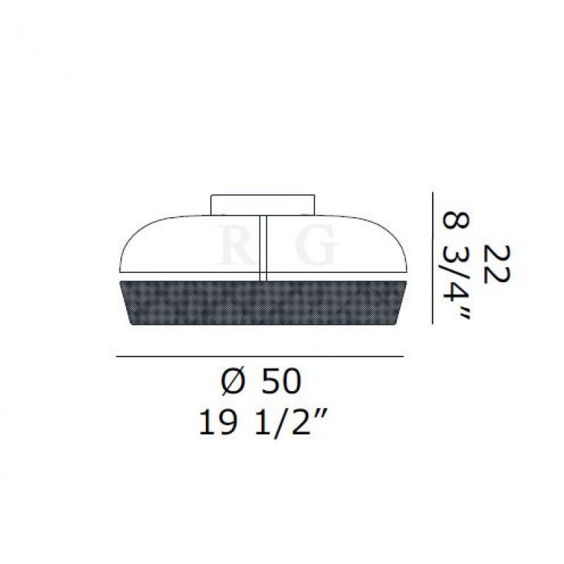 Потолочный светильник De Majo DOME P50