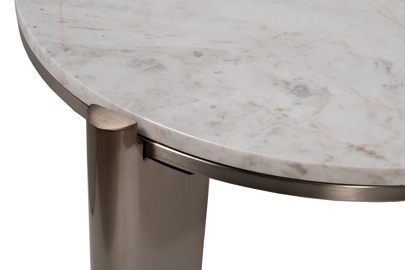 Столик журнальный белый мрамор Garda Decor 57EL-10083