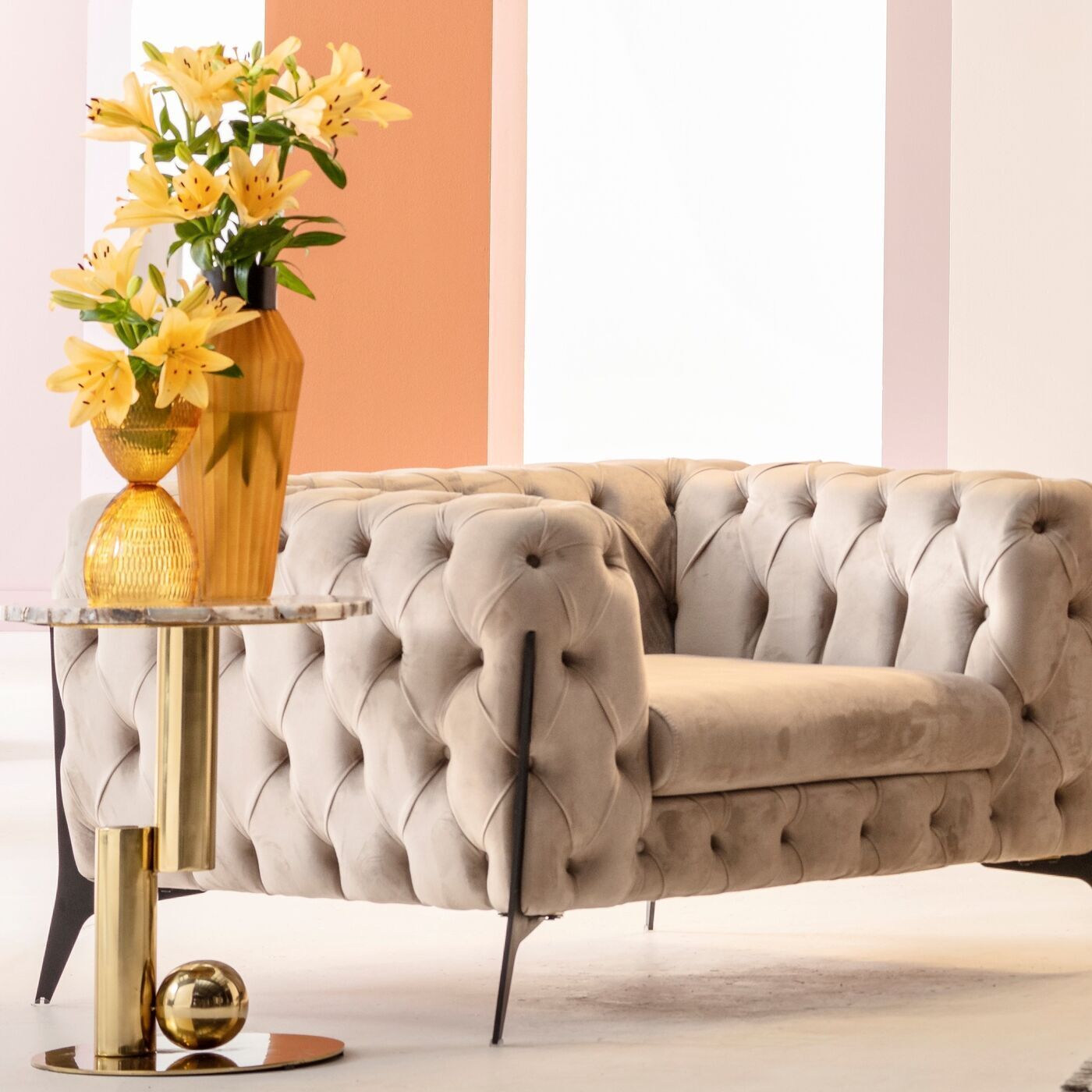 Столик приставной KARE Agate 87221