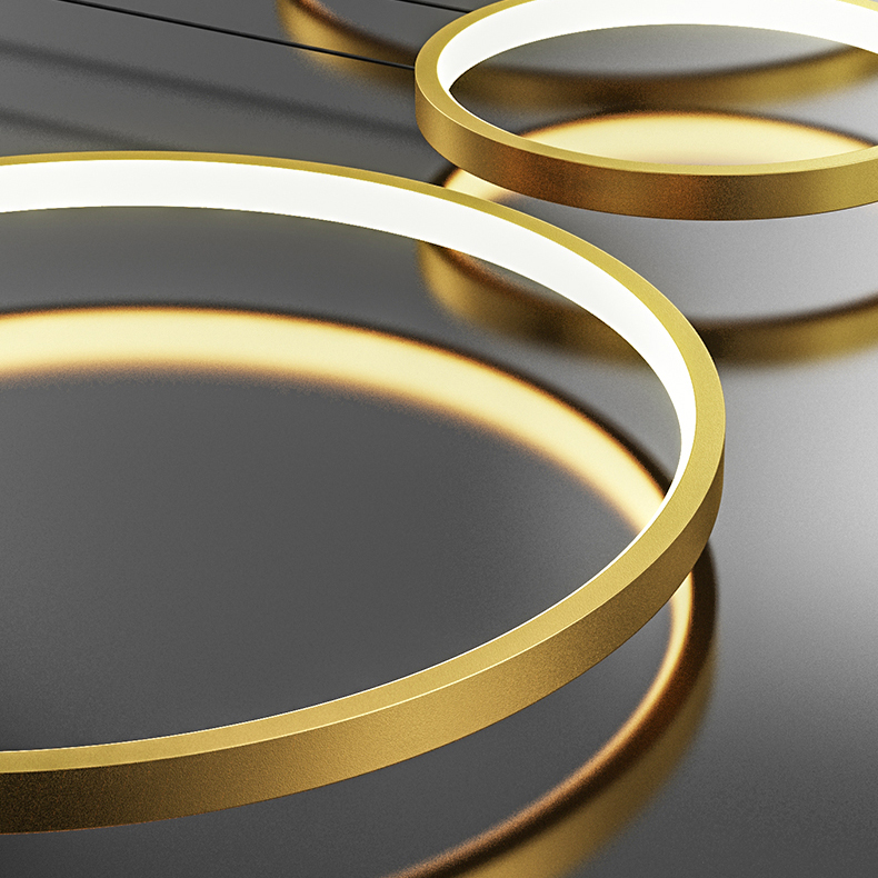 Подвесной светильник FREDDO L210 Black by ImperiumLoft