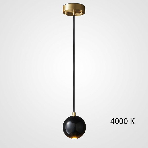 Подвесной светильник BONN Black 4000К by ImperiumLoft