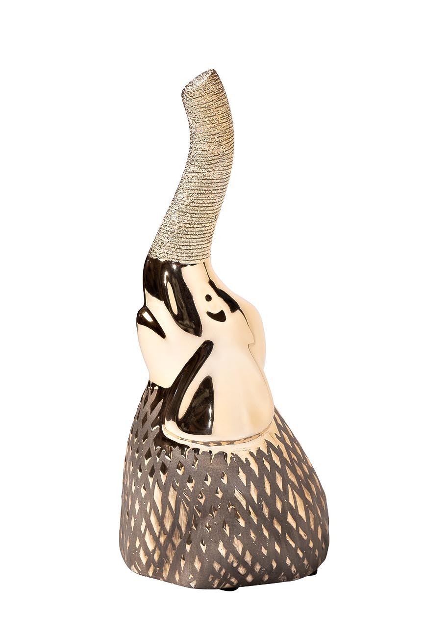 Статуэтка "Слон" золотая Garda Decor 18H7952S-14