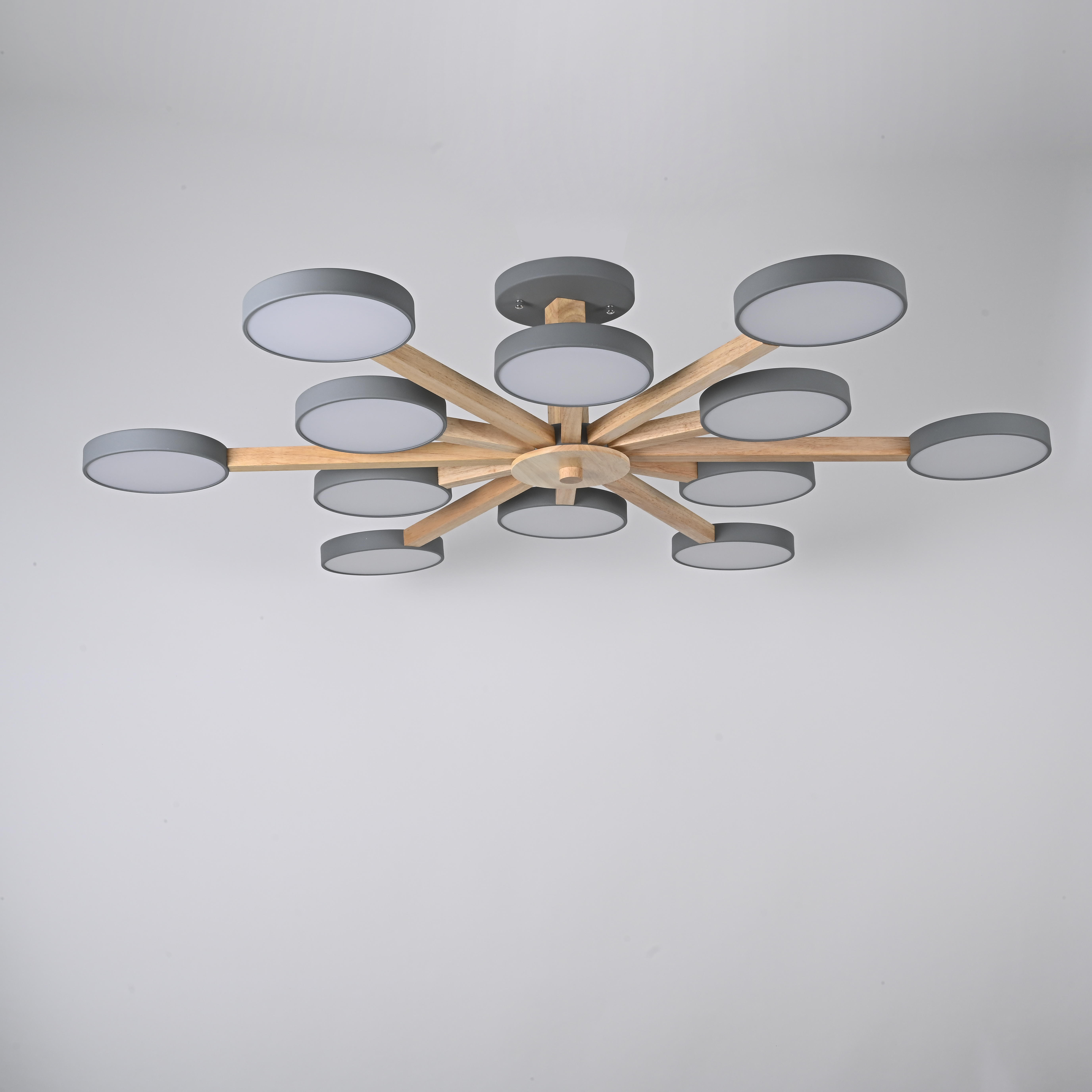 Потолочный светильник TURNA L12 Grey by ImperiumLoft