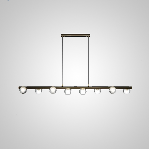 Подвесной светильник ILIANA LONG L138 Brass Black by ImperiumLoft