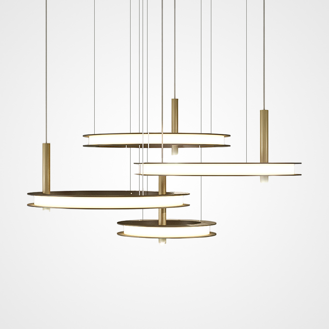 Подвесная люстра GEDEON D40+60+80+80 by ImperiumLoft