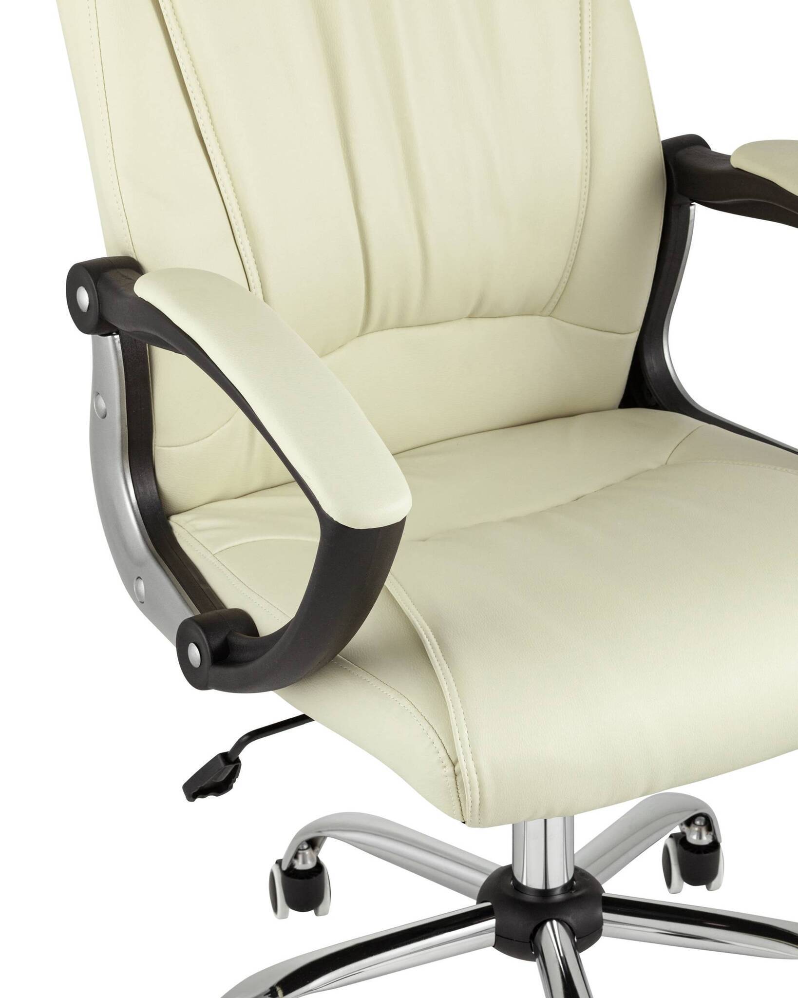 Кресло руководителяs Tower бежевое TopChairs