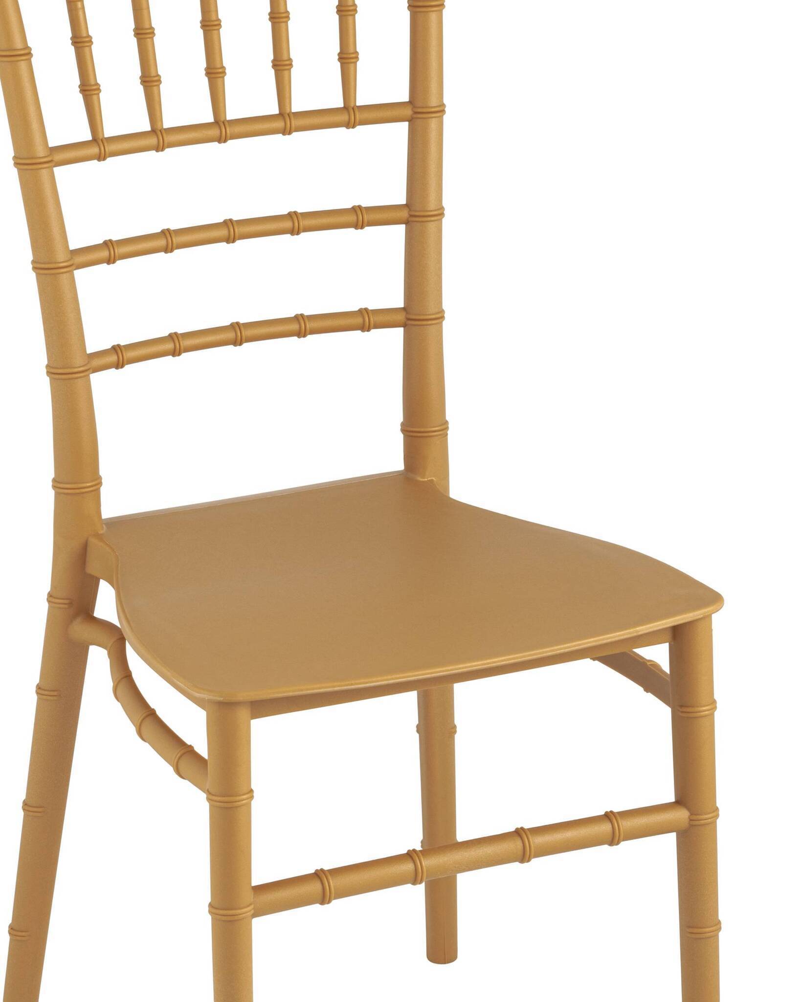 Стул Chiavari (Кьявари) пластик золотой Stool Group