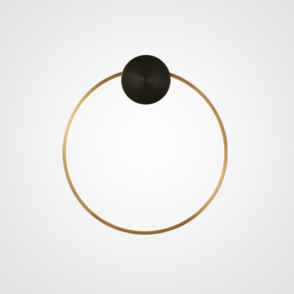 Настенный светильник WOLKE WALL D40 Brass by ImperiumLoft