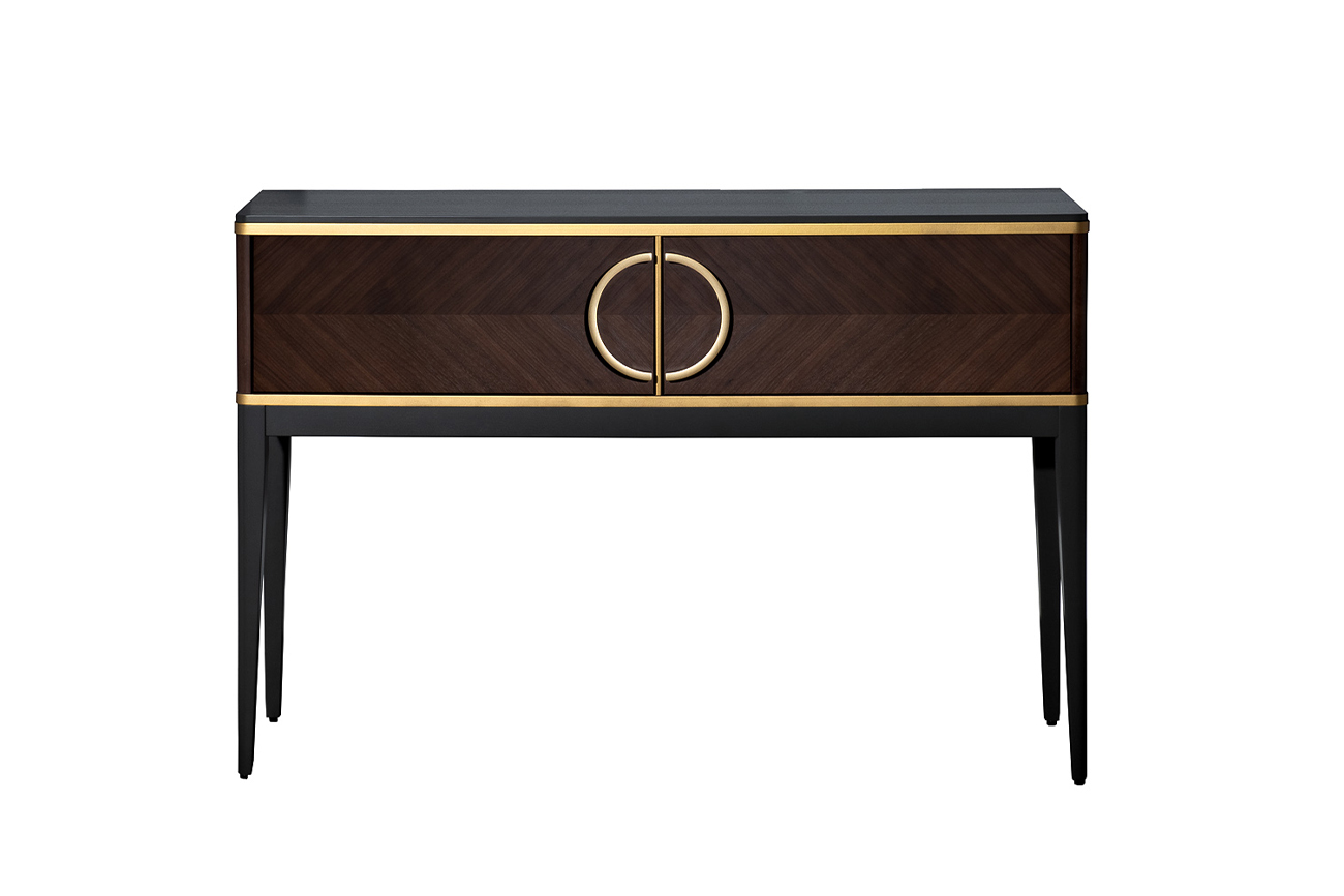 Консоль шпон 2 ящика 120*80*35 Garda Decor 151SV-10002