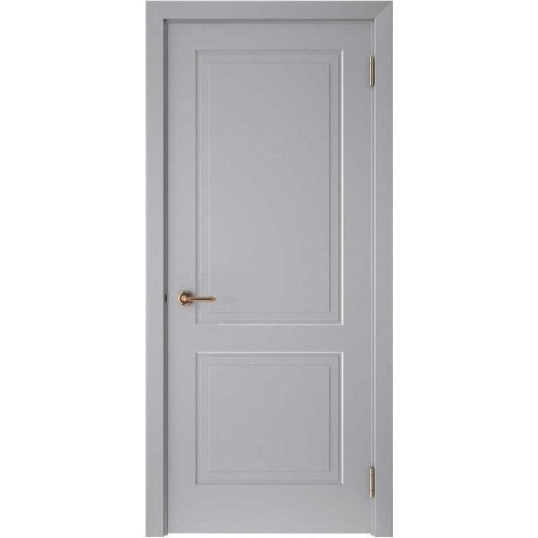 Межкомнатная дверь Graf Смальта-47 Серый ral 7036 (2000 х 600)