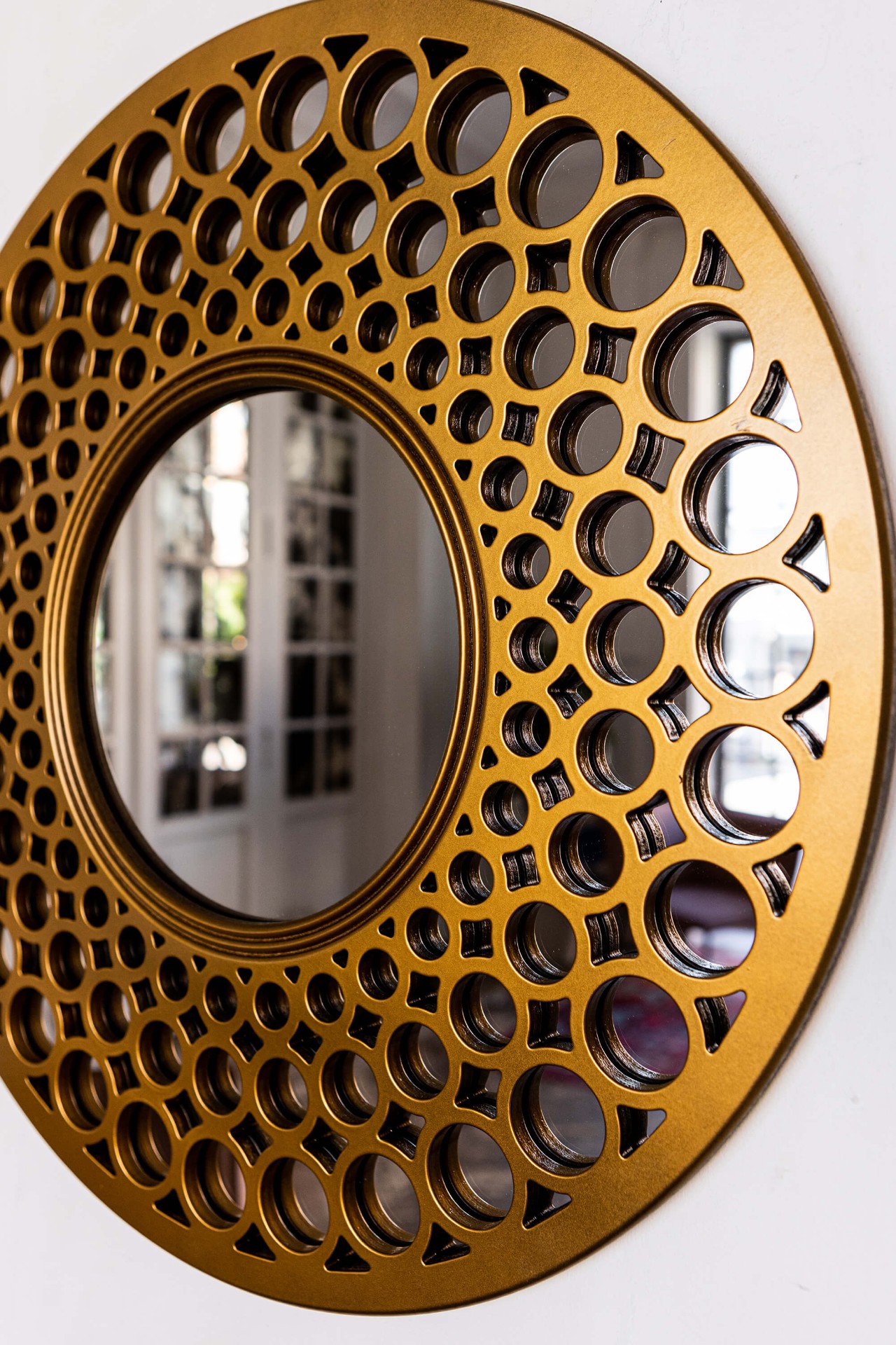 Зеркало BountyHome Round Gold mv411-gold