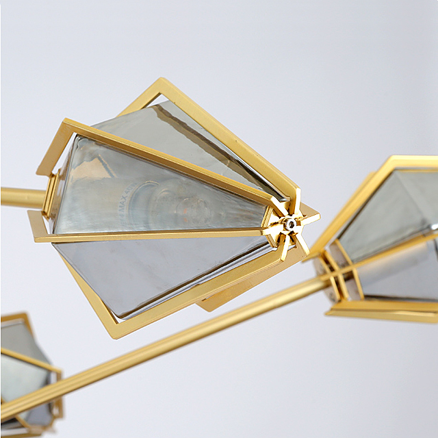 Люстра Harlow Spoke Chandelier White by ImperiumLoft