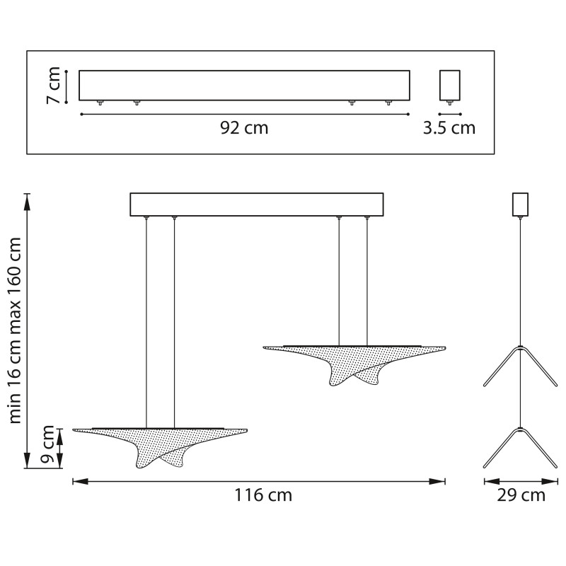 Подвесная люстра Lightstar 731323