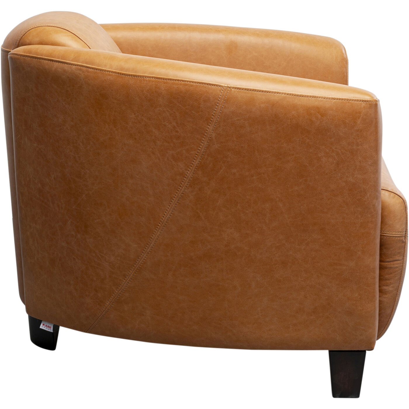 Кресло Cigar Lounge Light Brown KARE 87790