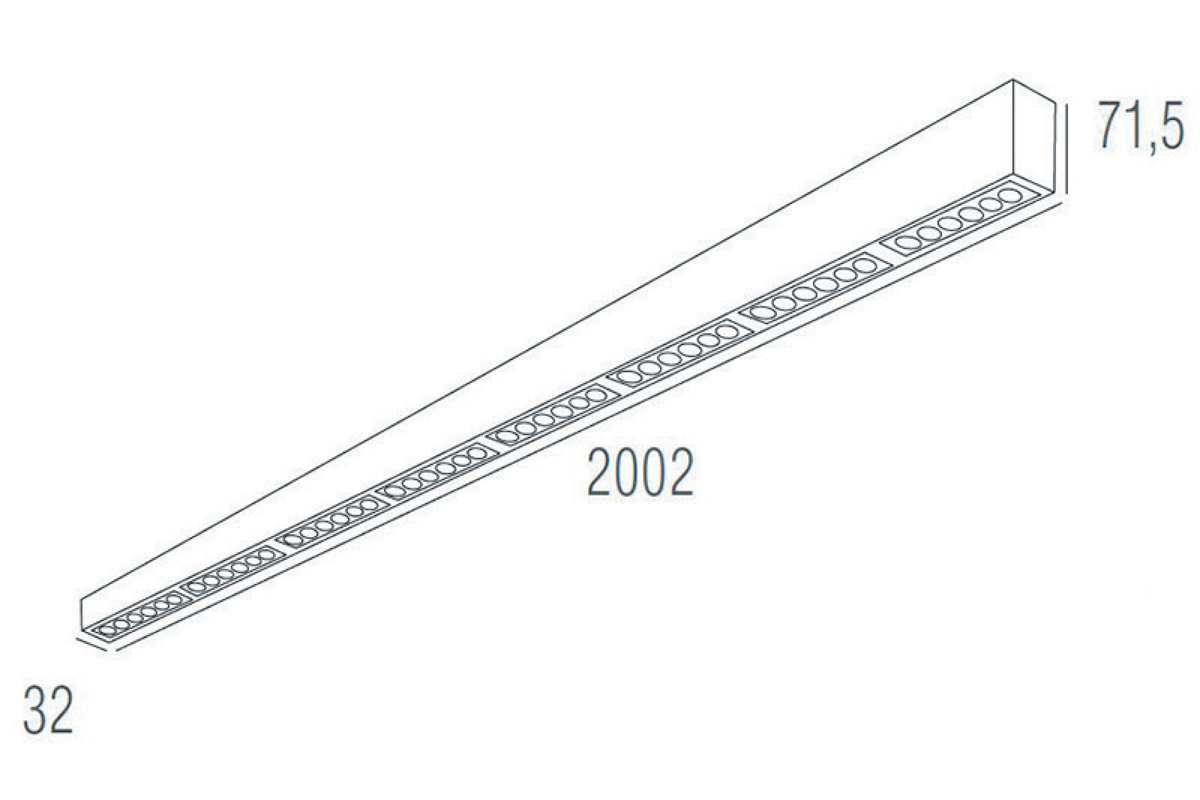 Подвесной светодиодный светильник Donolux DL18515S121A48.48.2000BB