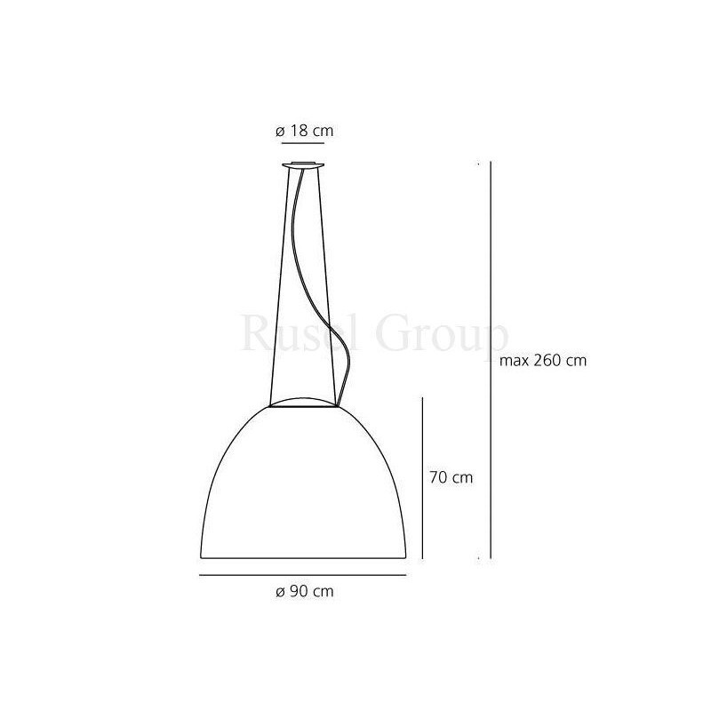 Подвесной светильник Artemide NUR 1618 LED