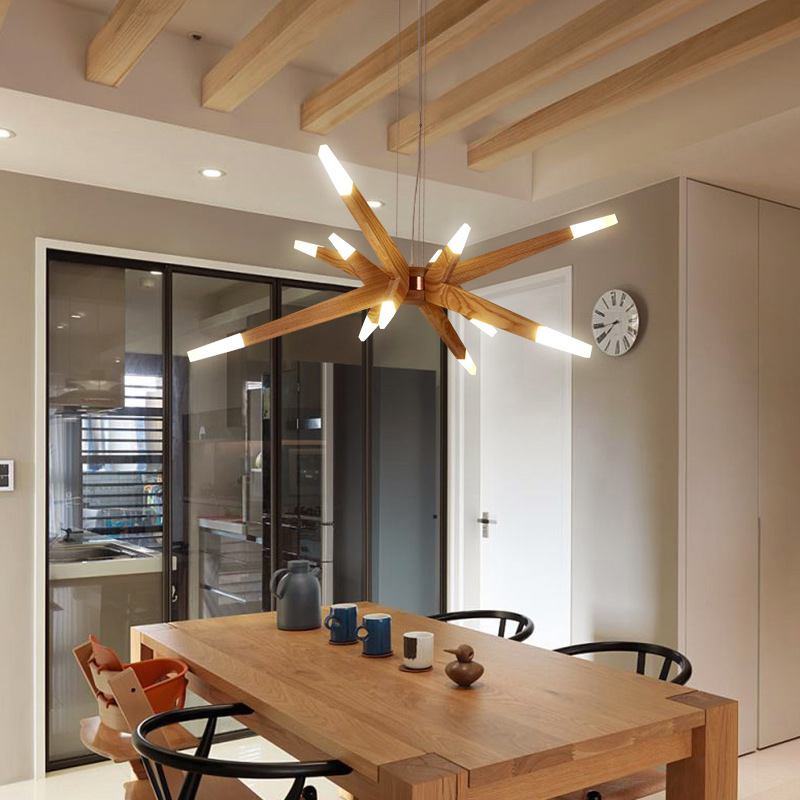 Лучеобразная люстра Flashwood by ImperiumLoft