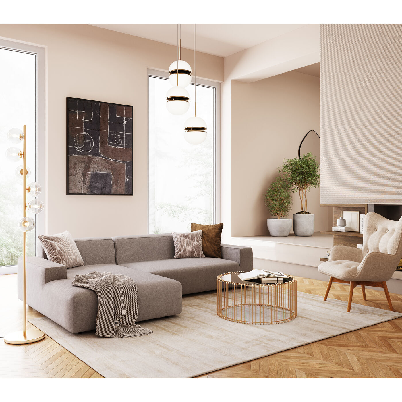 Диван угловой KARE Freistil 40060