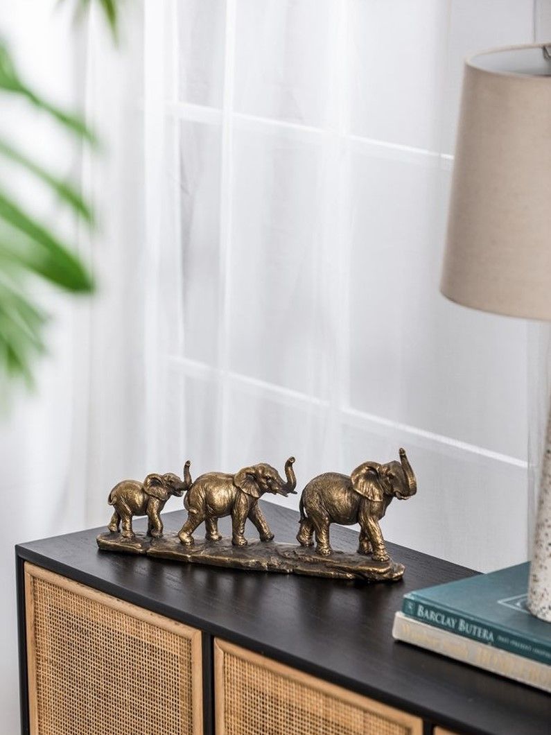 Декор Слоны Glasar 76885