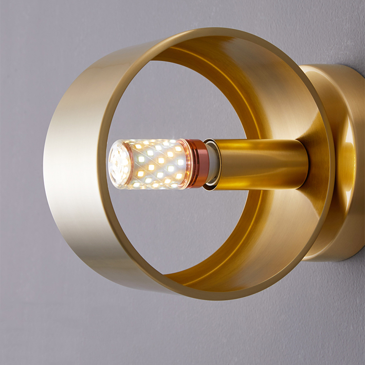 Настенный светильник HIND Brass by ImperiumLoft