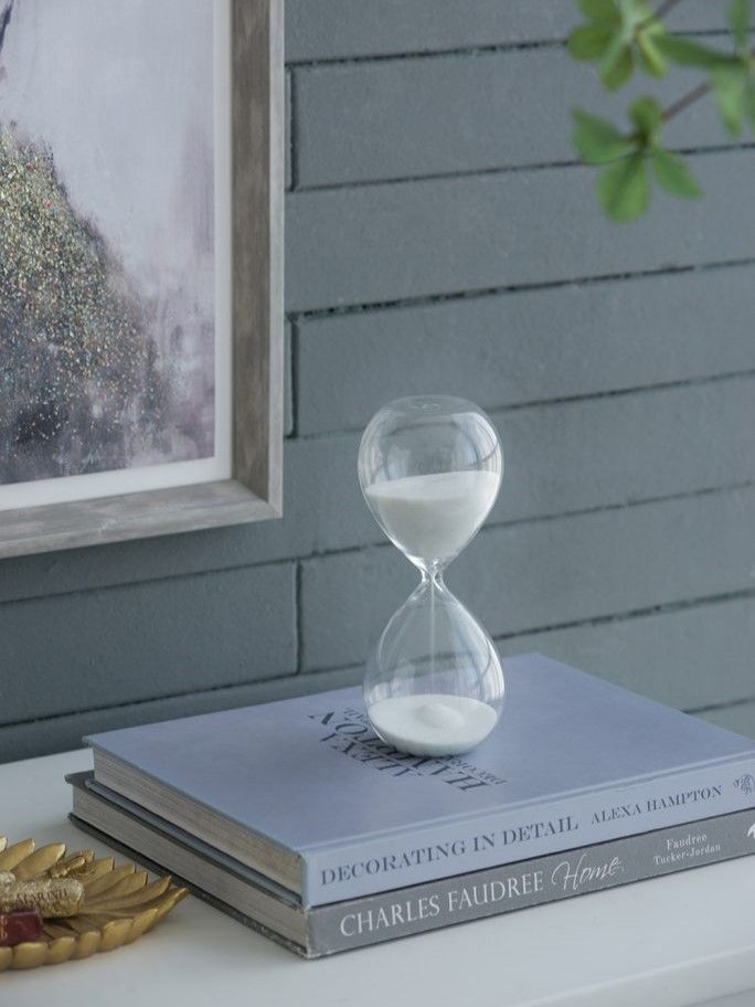 Декоративное изделие Песочные часы Glasar 73221-WHIT