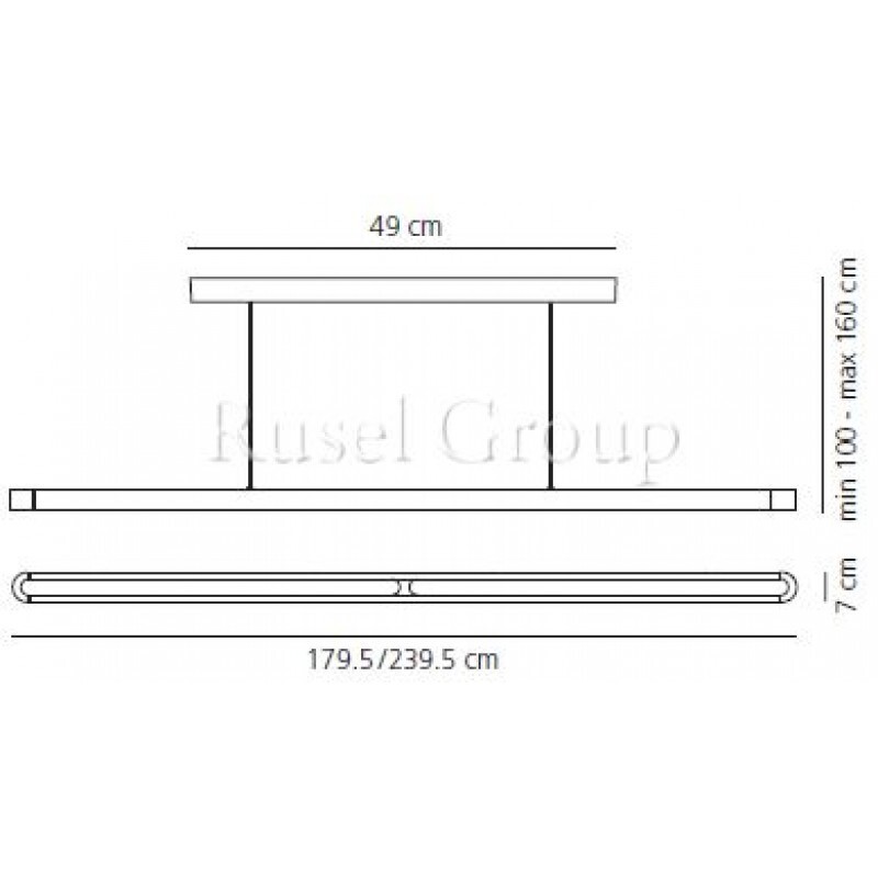 Подвесной светильник Artemide Talo sospensione 180,240