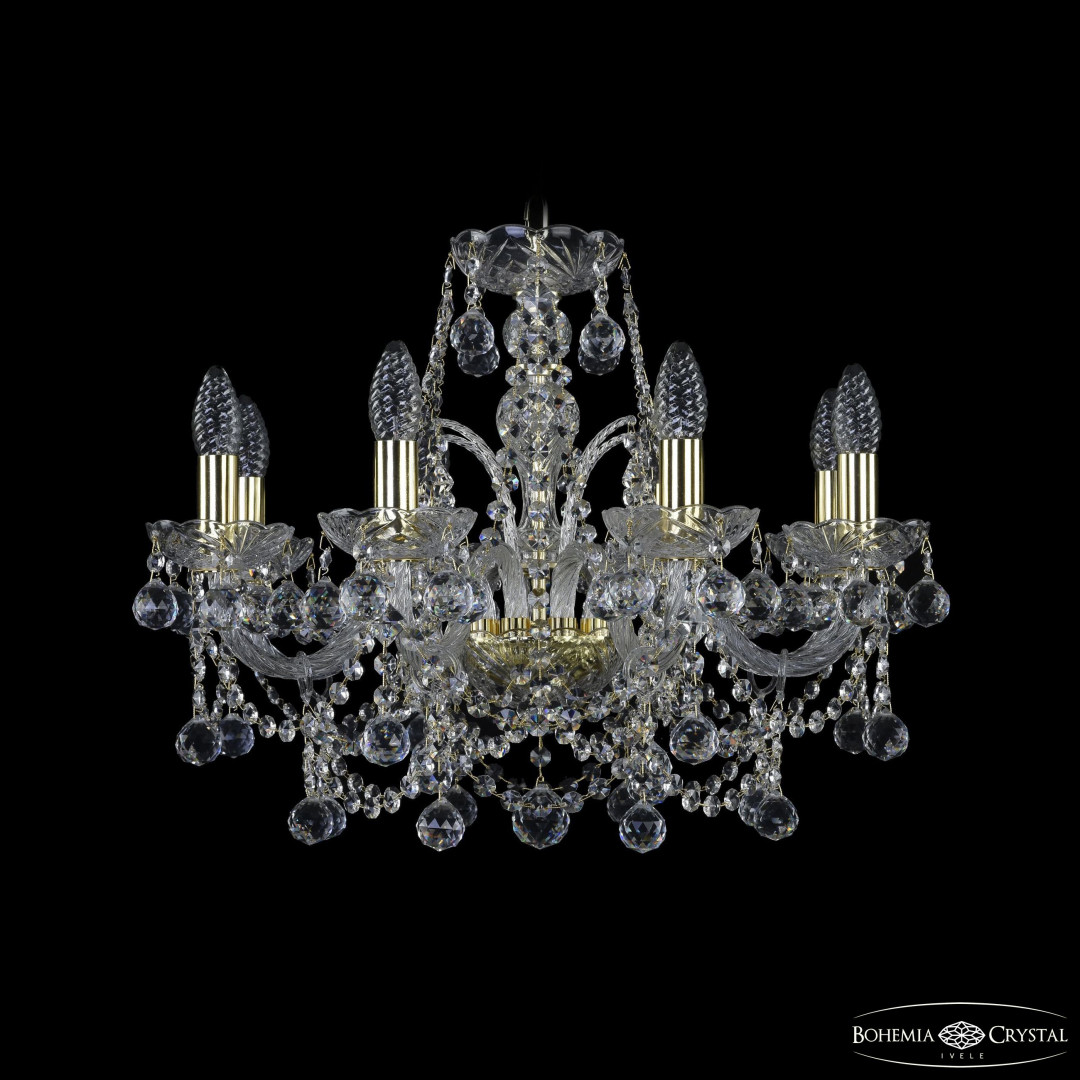 Люстра хрустальная 1411/8/195 G Balls