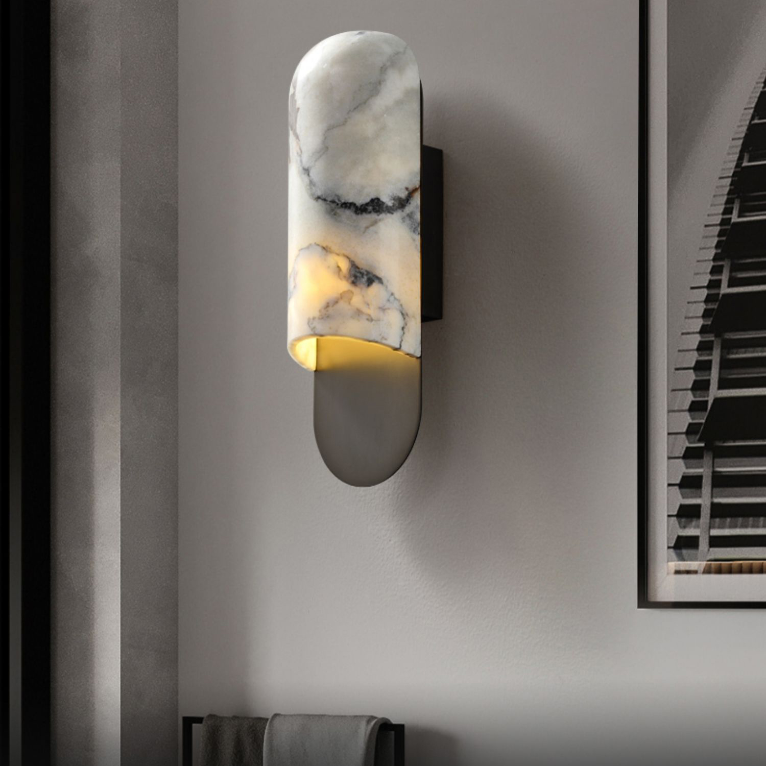 Настенный светильник VILHO Brass by ImperiumLoft