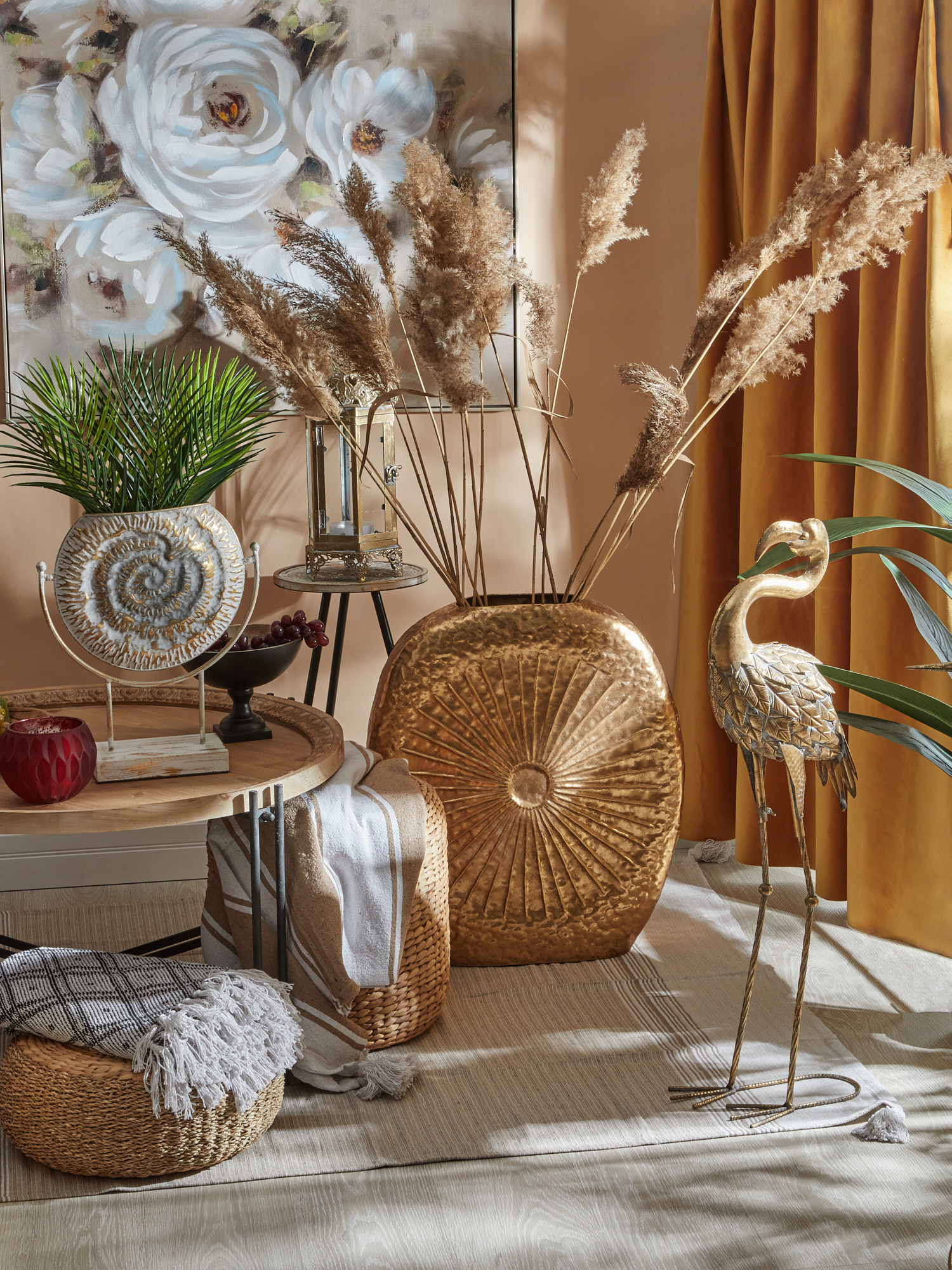 Декор напольный Фламинго Glasar 57-239