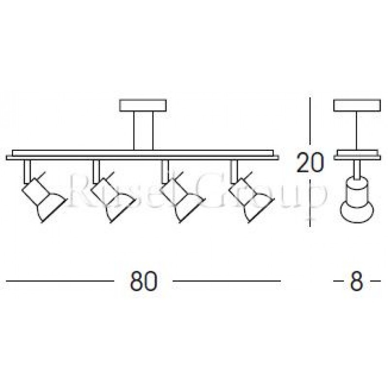 Подвесной светильник Linea Light Spotty 1155