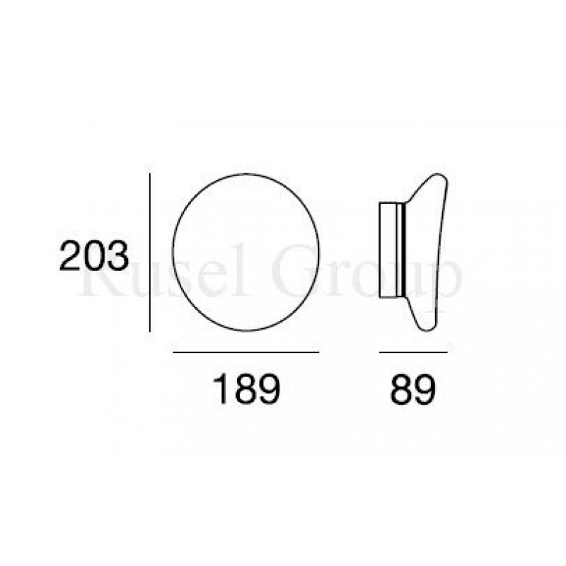 Настенный светильник Linea Light Dynamic 7785