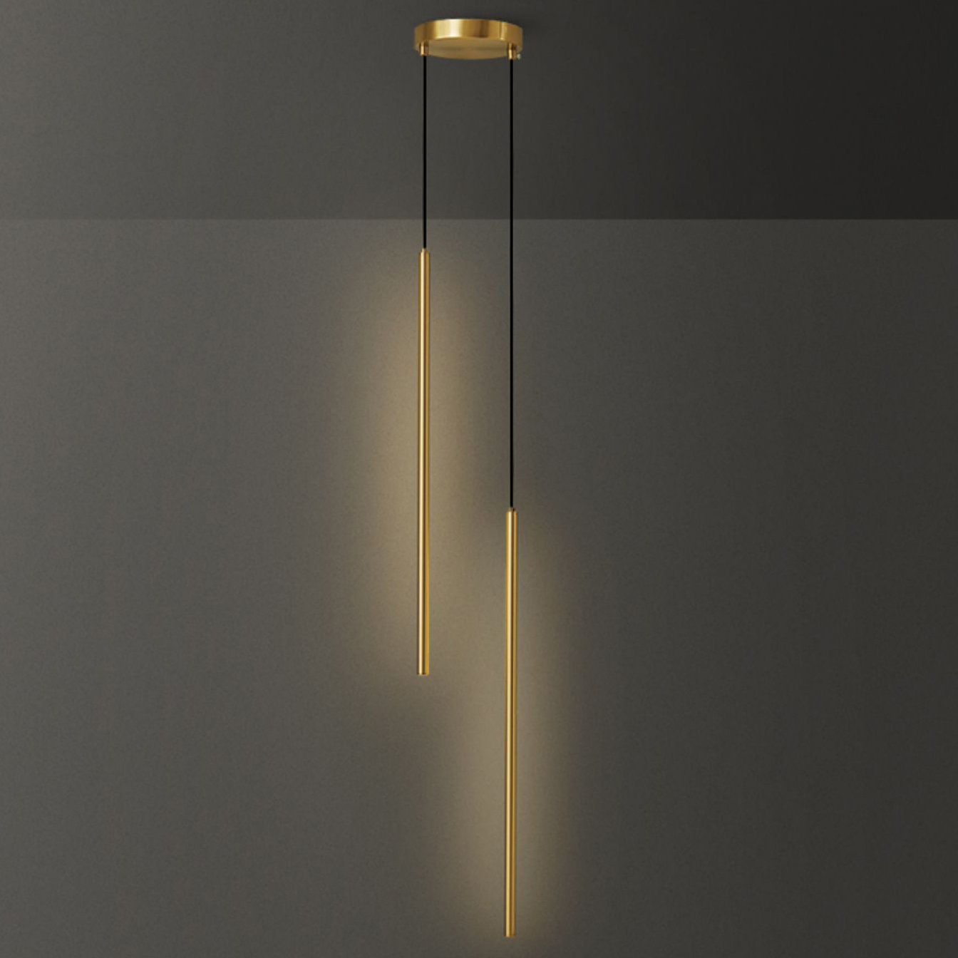 Подвесной светильник LYNNE B DUO Black by ImperiumLoft