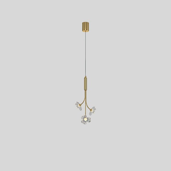 Подвесной светильник CAMILIA ONE L3 Brass by ImperiumLoft