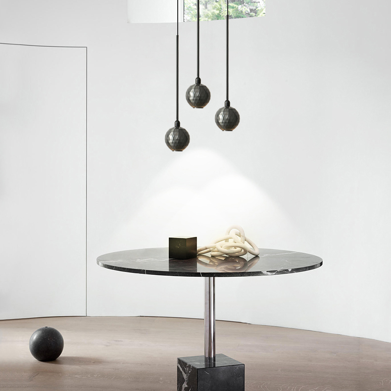 Подвесной светильник ORVAR DUO Black by ImperiumLoft