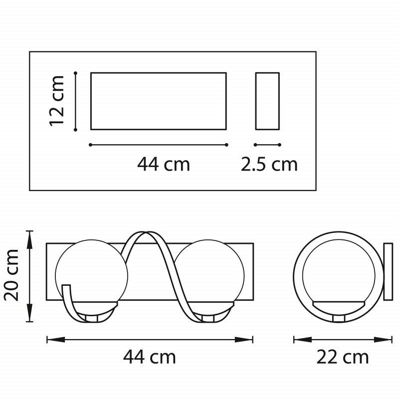 Бра COSMINE WALL by ImperiumLoft
