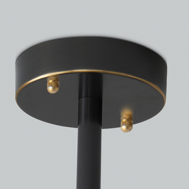 Потолочная люстра JANICE CH L4 Black by ImperiumLoft