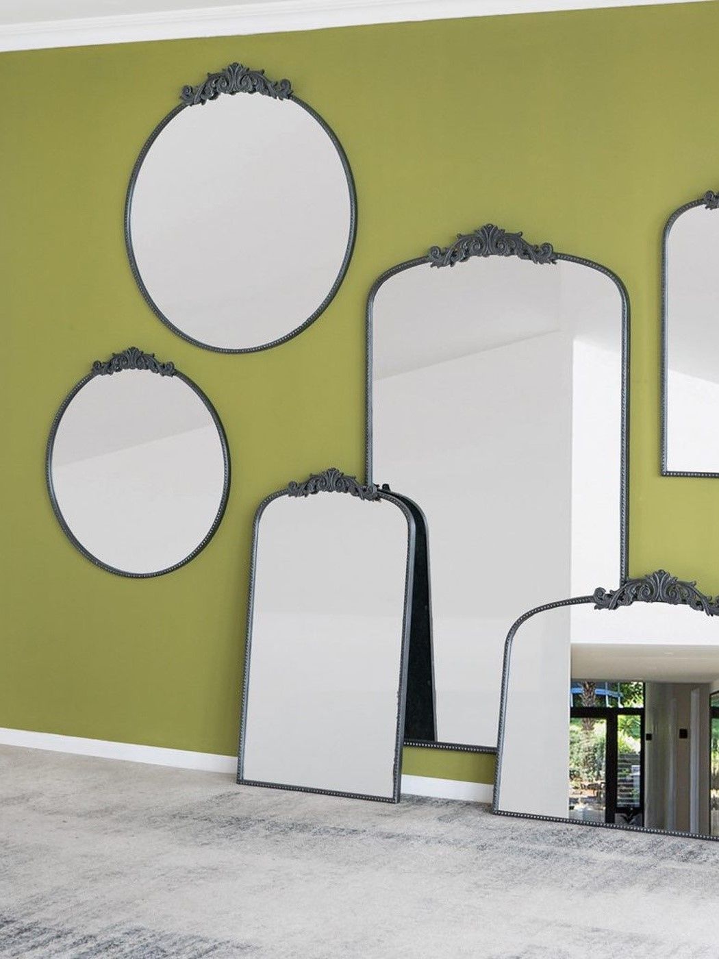 Зеркало настенное Glasar 82191-BLAC-DS