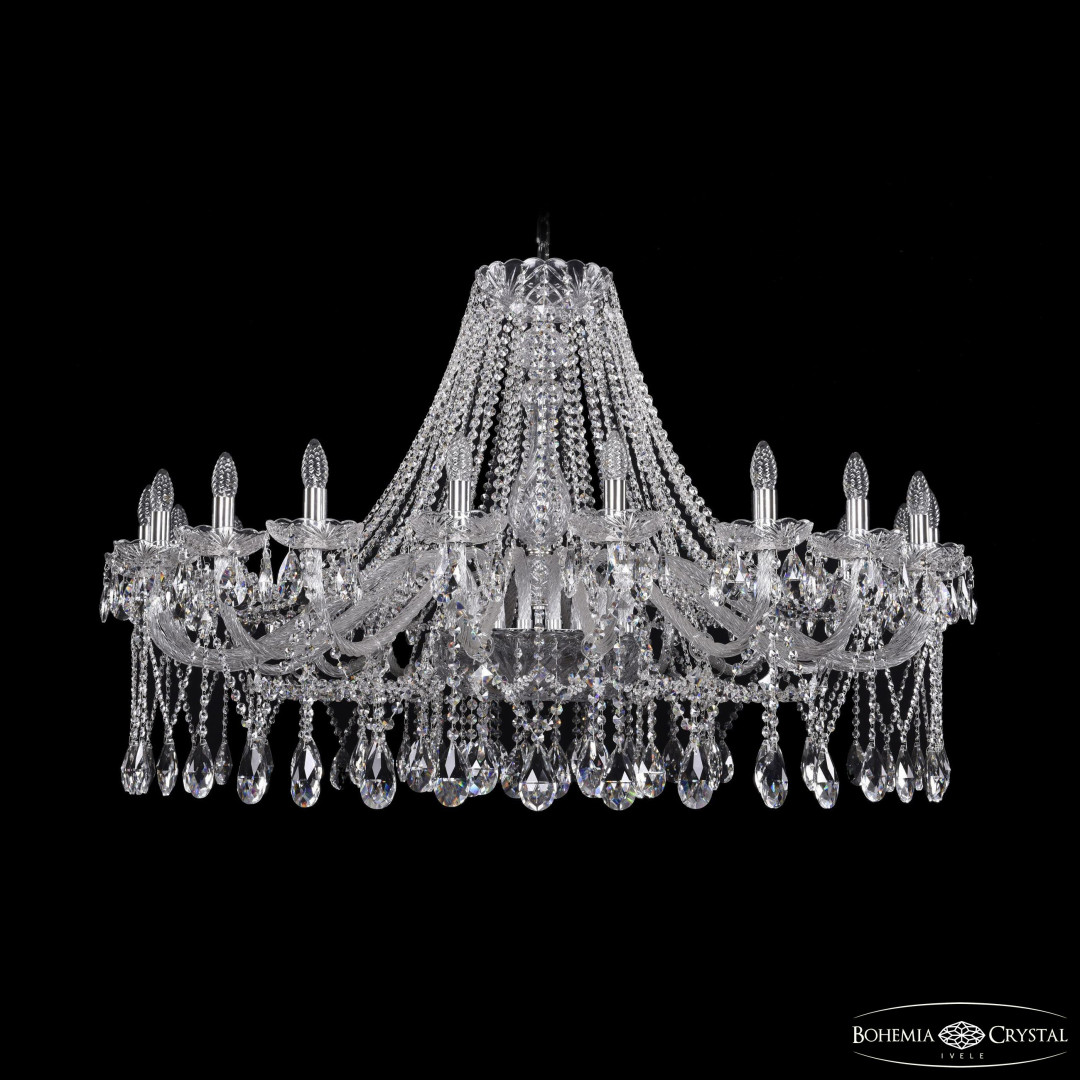Люстра хрустальная 1413/20/460 Ni