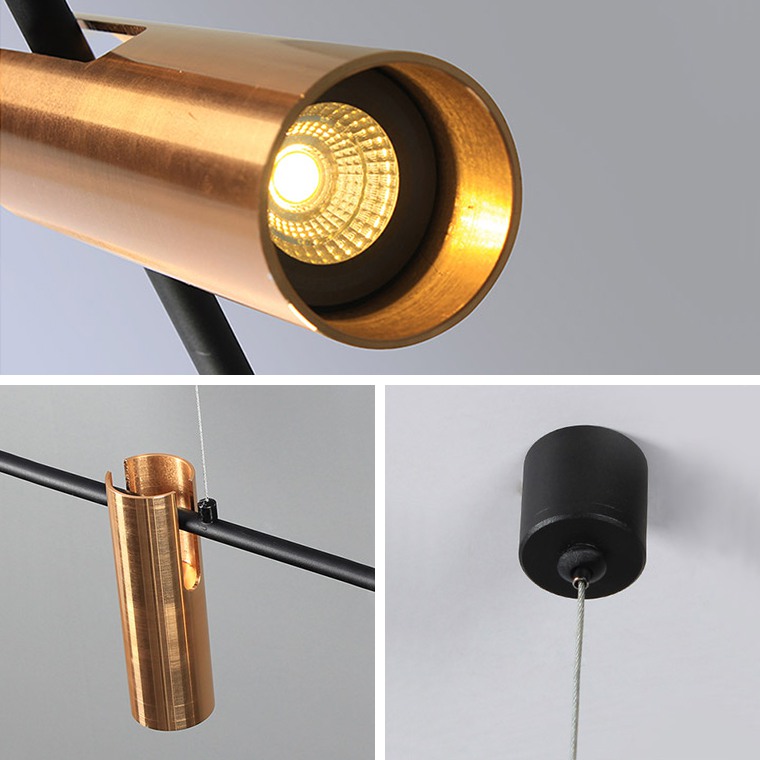 Подвесной светильник ADIS Black by ImperiumLoft