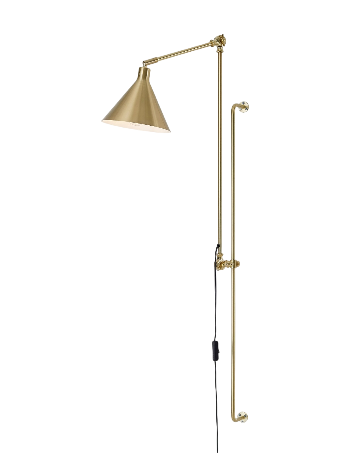 Золотистый настенный светильник Джордан Louvre Home P7855WA