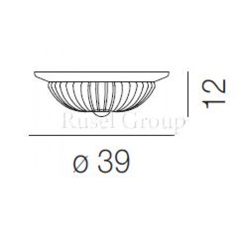 Потолочный светильник Vistosi COMARI PL