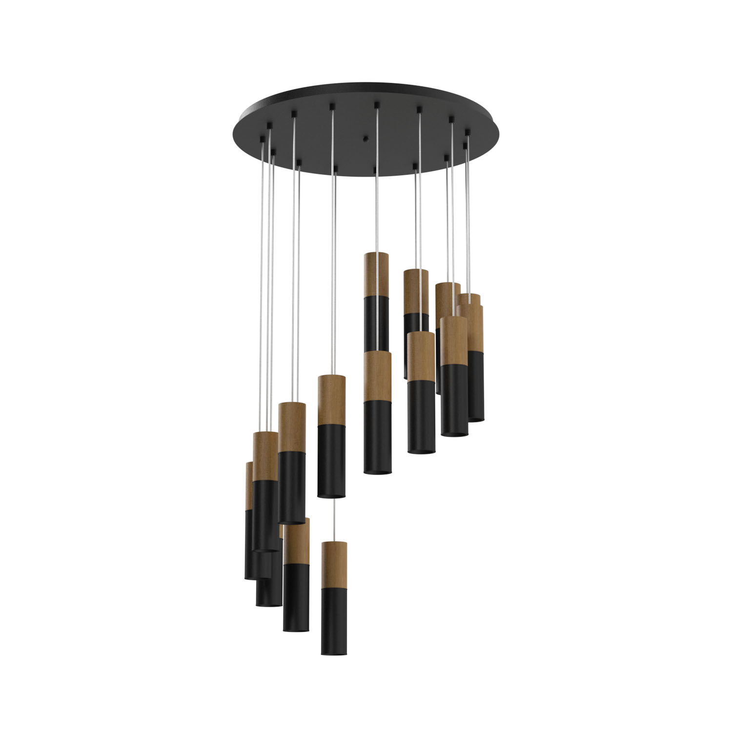 Подвесной светодиодный светильник Ledron SLC7391/PB*15 Black